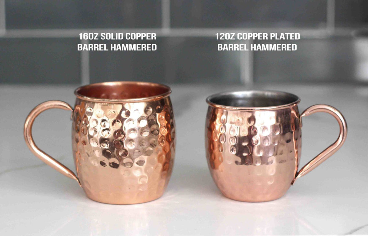 16oz Solid Copper Mugs Bulk Quantities (No Engraving) - (WS-BULK)