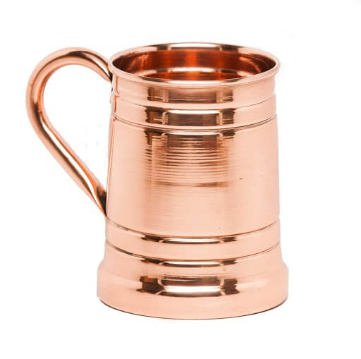 Smooth 16oz Copper Beer Stein