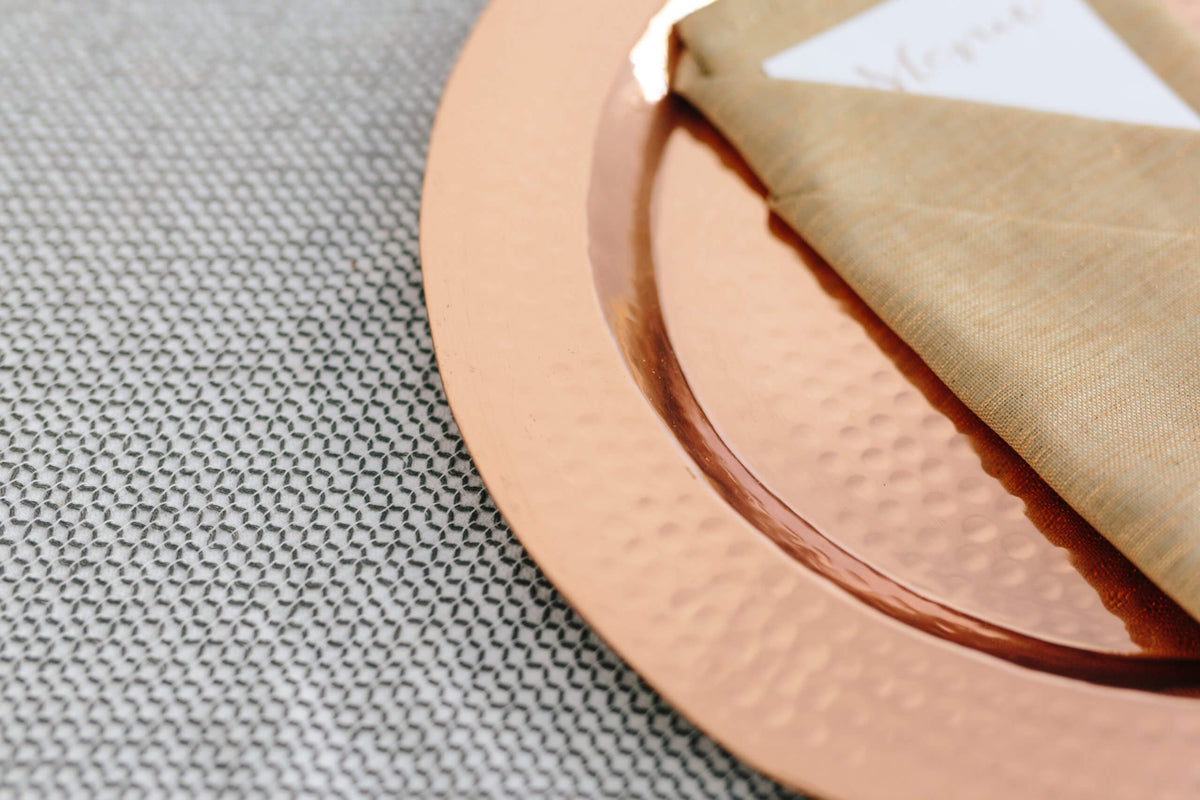 12.5 Inch Copper Charger (WS-INV)