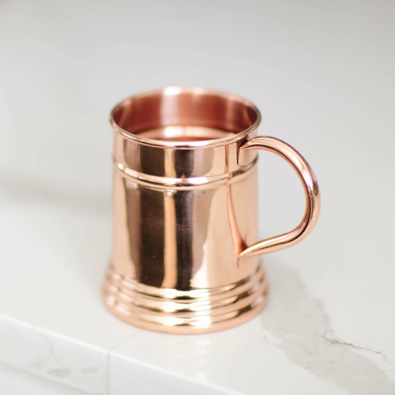 Smooth 16oz Copper Beer Stein