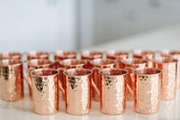 Roosevelt Hammered 16oz Copper Mug