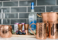 Roosevelt Hammered 16oz Copper Mug