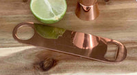 Smooth Copper Bottle Opener