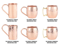 Monogrammed Moscow Mule Mugs Gift Set