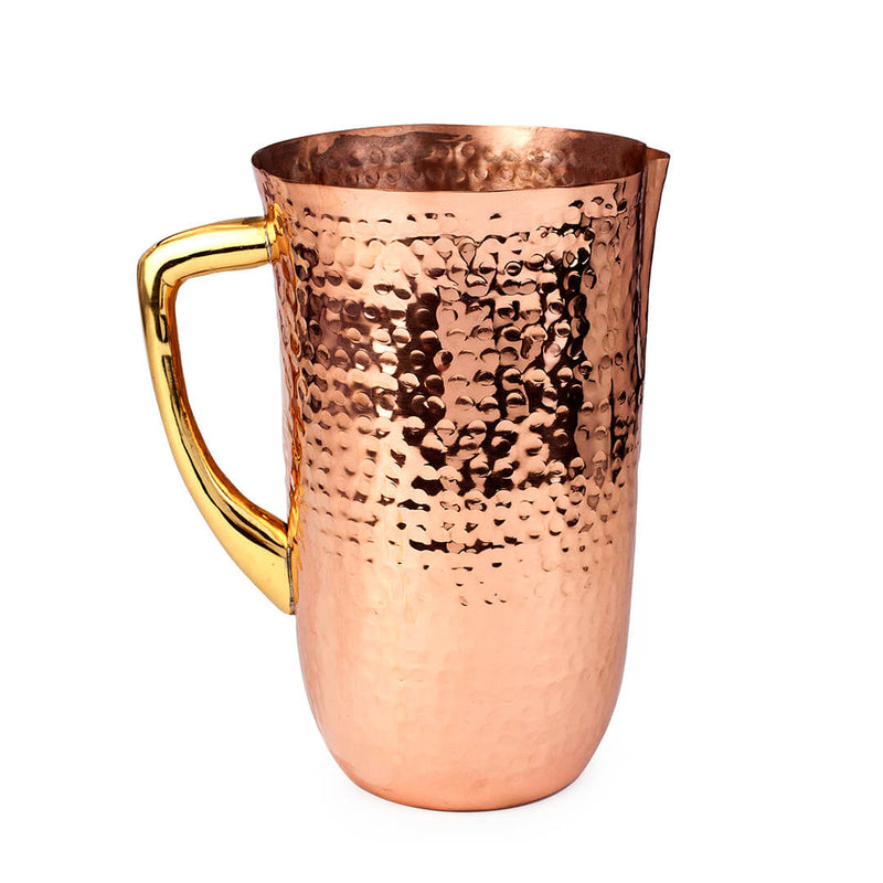 Hammered Copper Pitcher|IMG_3276|IMG_3269|Custom Moscow Mule Mugs|The Pitcher - Custom Moscow Mule Mugs