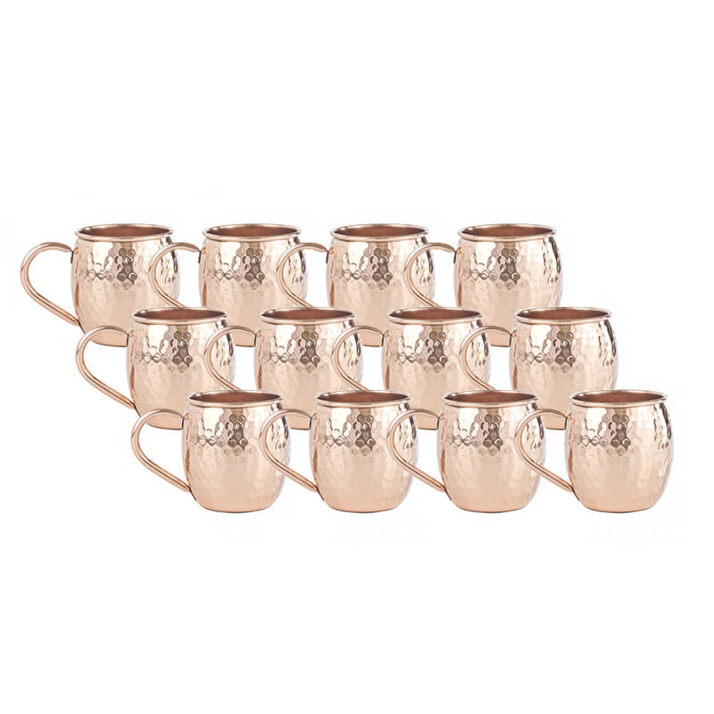 16oz Solid Copper Mugs Bulk Quantities (No Engraving) - (WS-BULK)