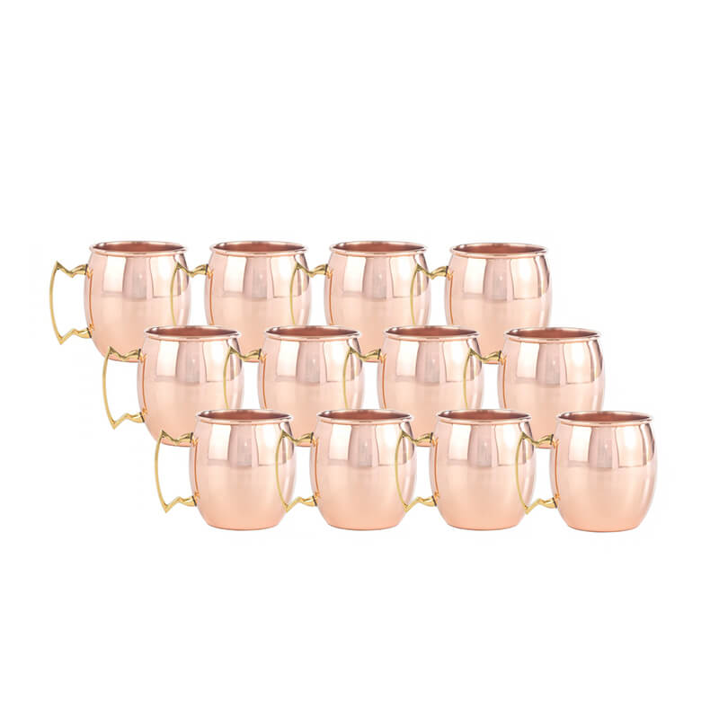 16oz Solid Copper Mugs Bulk Quantities (No Engraving) - (WS-BULK)